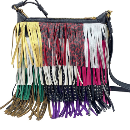 Saint Laurent Shoulder Bag Emmanuel Fringe — view 3