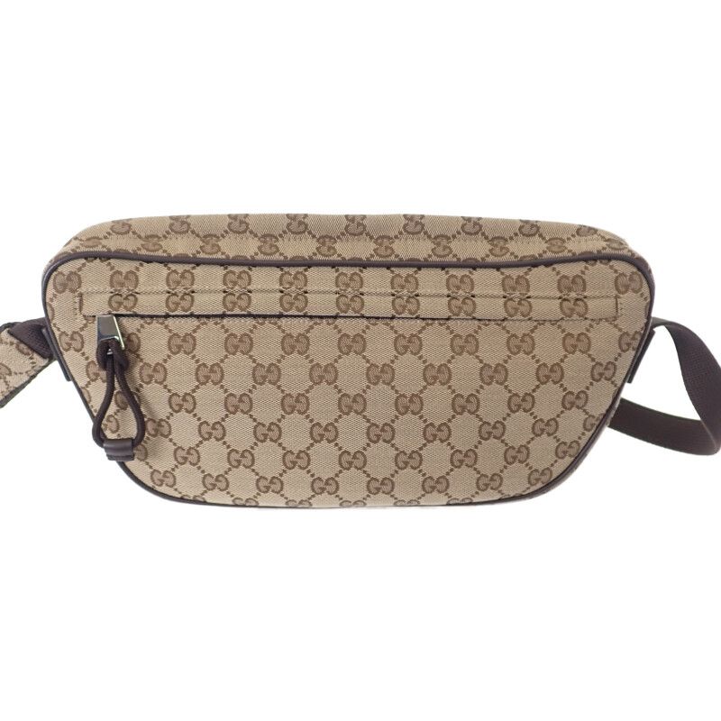 Gucci GG Small Cross Belt Bag Canvas Beige — view 3