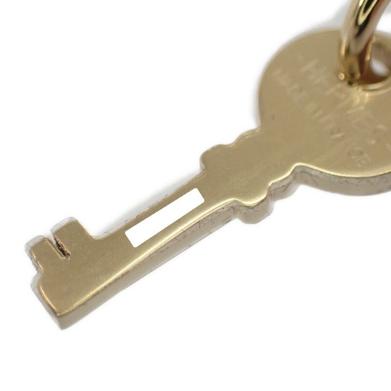Hermes Amulette Padlock PM Necklace Metal Buffalo Horn Gold — view 6