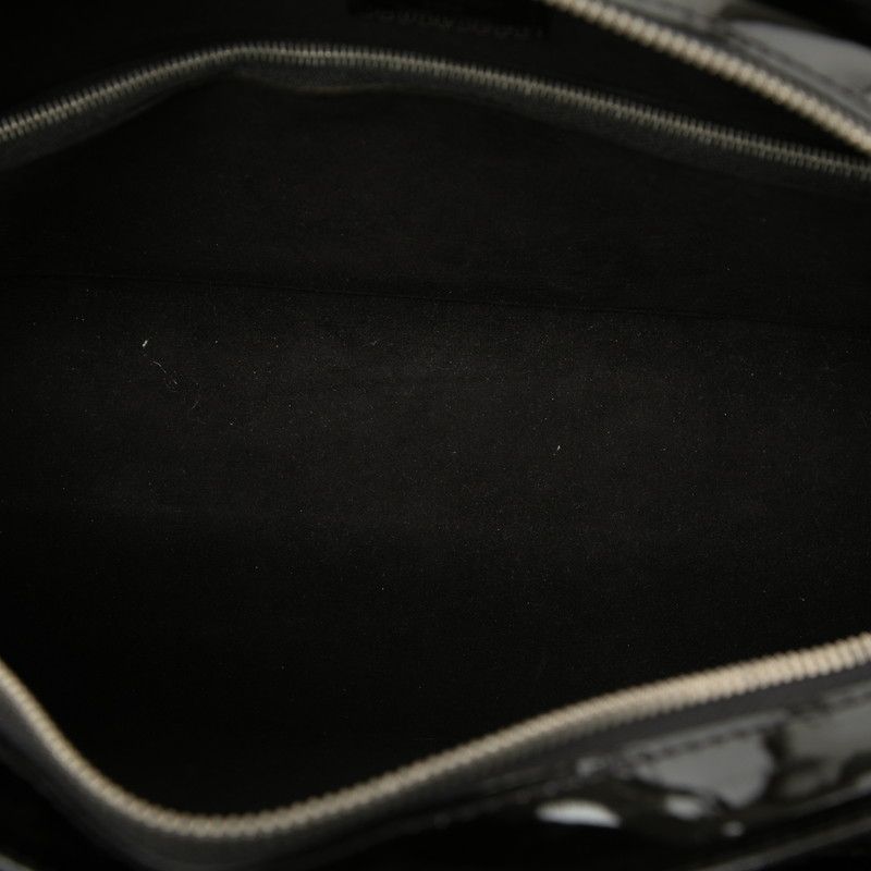 Louis Vuitton Epi Electric Pont Neuf PM Handbag Noir Black Patent Leather — view 4