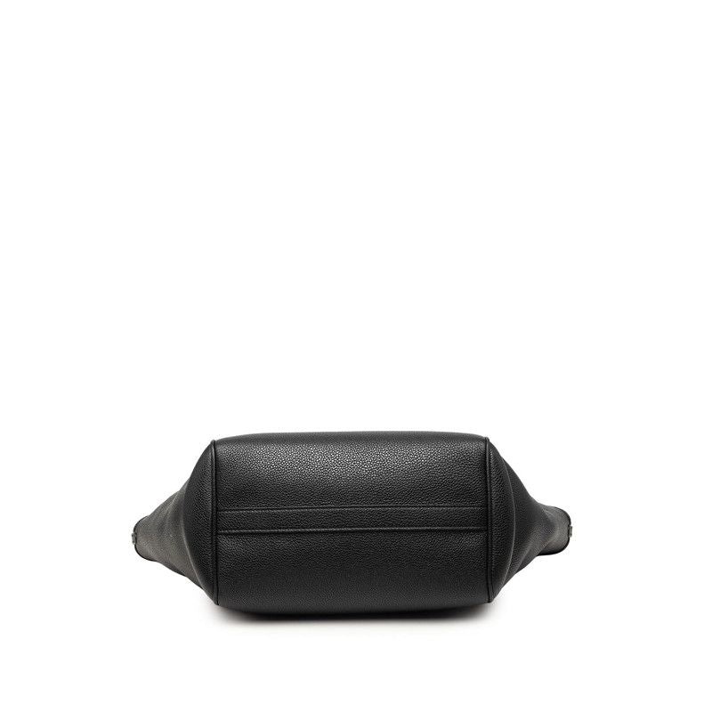 Celine Small Fold Cover 2-Way Shoulder Bag Black Leather — view 3