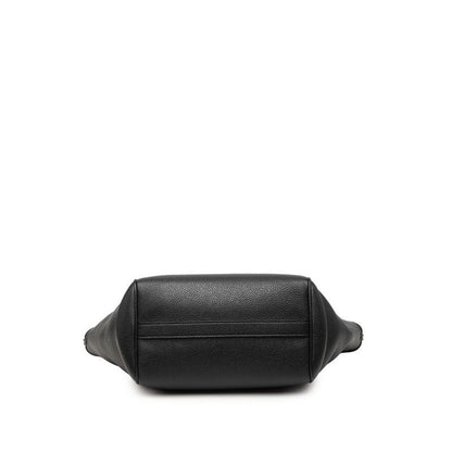 Celine Small Fold Cover 2-Way Shoulder Bag Black Leather — view 3