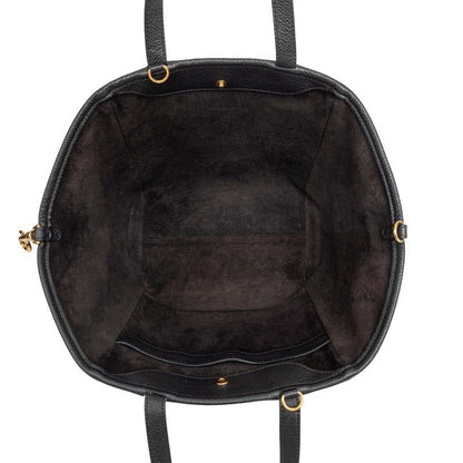 Celine Small Fold Cover 2-Way Shoulder Bag Black Leather — view 4