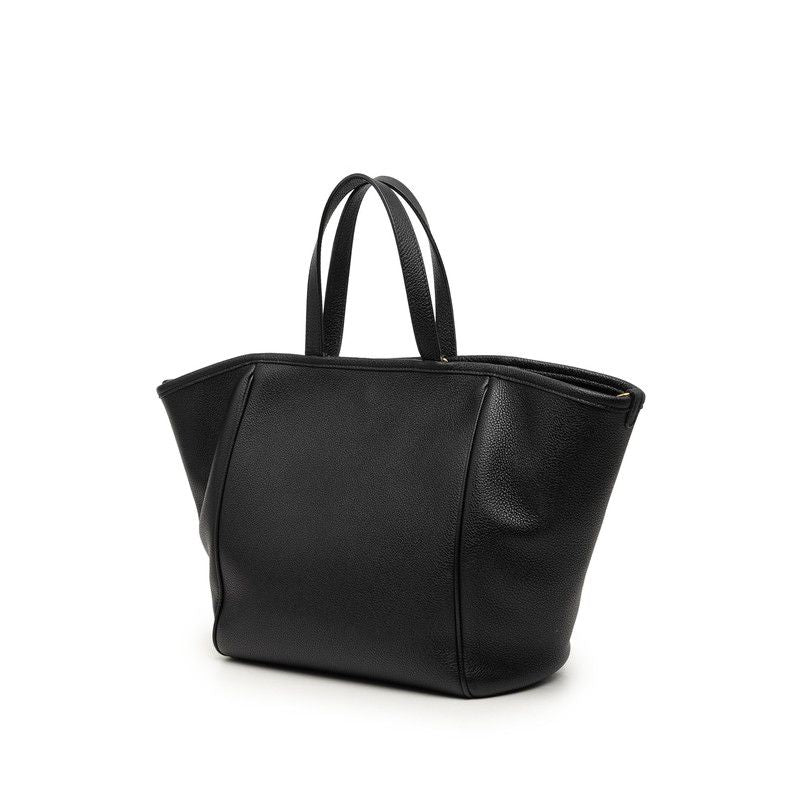 Celine Small Fold Cover 2-Way Shoulder Bag Black Leather — view 2