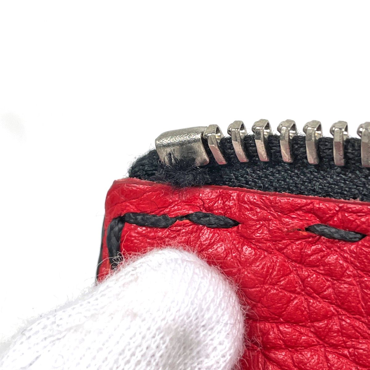 Fendi Selleria Clutch Leather Black — view 7