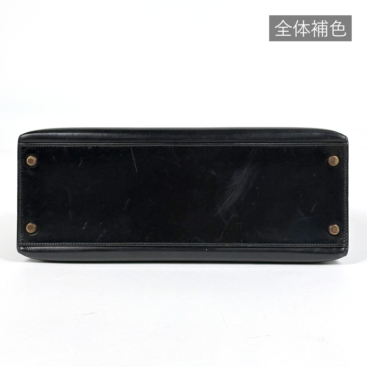 Hermes Kelly 32 Sellier Handbag Box Calf Black — view 5