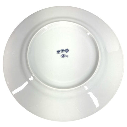 Hermes Plate Chaine D'Ancre Logo Ceramic Blue — view 5