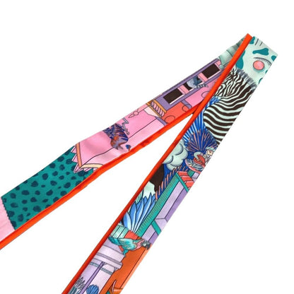 Hermes Scarf Twilon Silk Multicolor — view 5