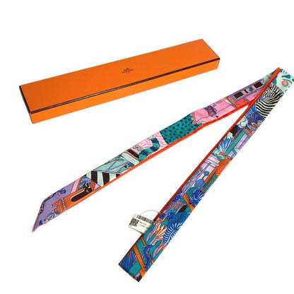Hermes Scarf Twilon Silk Multicolor — view 6