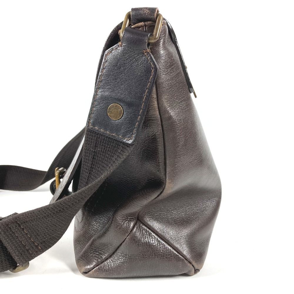 Louis Vuitton Shoulder Bag Omaha Utah Leather Cafe Brown — view 3
