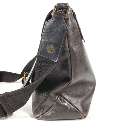 Louis Vuitton Shoulder Bag Omaha Utah Leather Cafe Brown — view 3