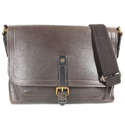 Louis Vuitton Shoulder Bag Omaha Utah Leather Cafe Brown