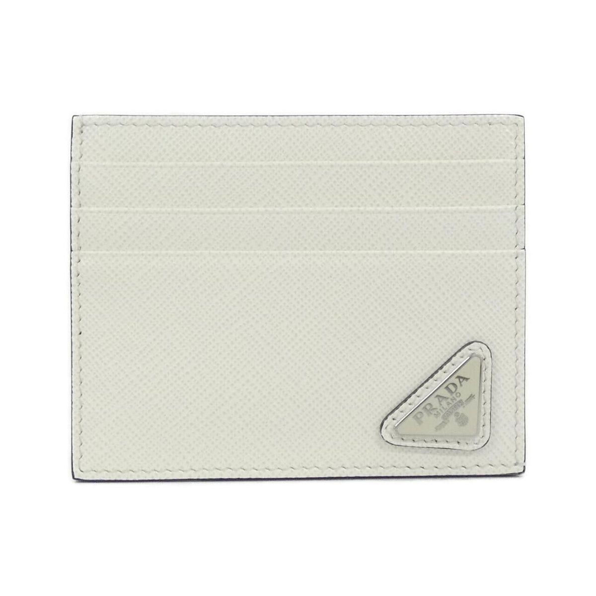 Prada Card Case Card Holders White