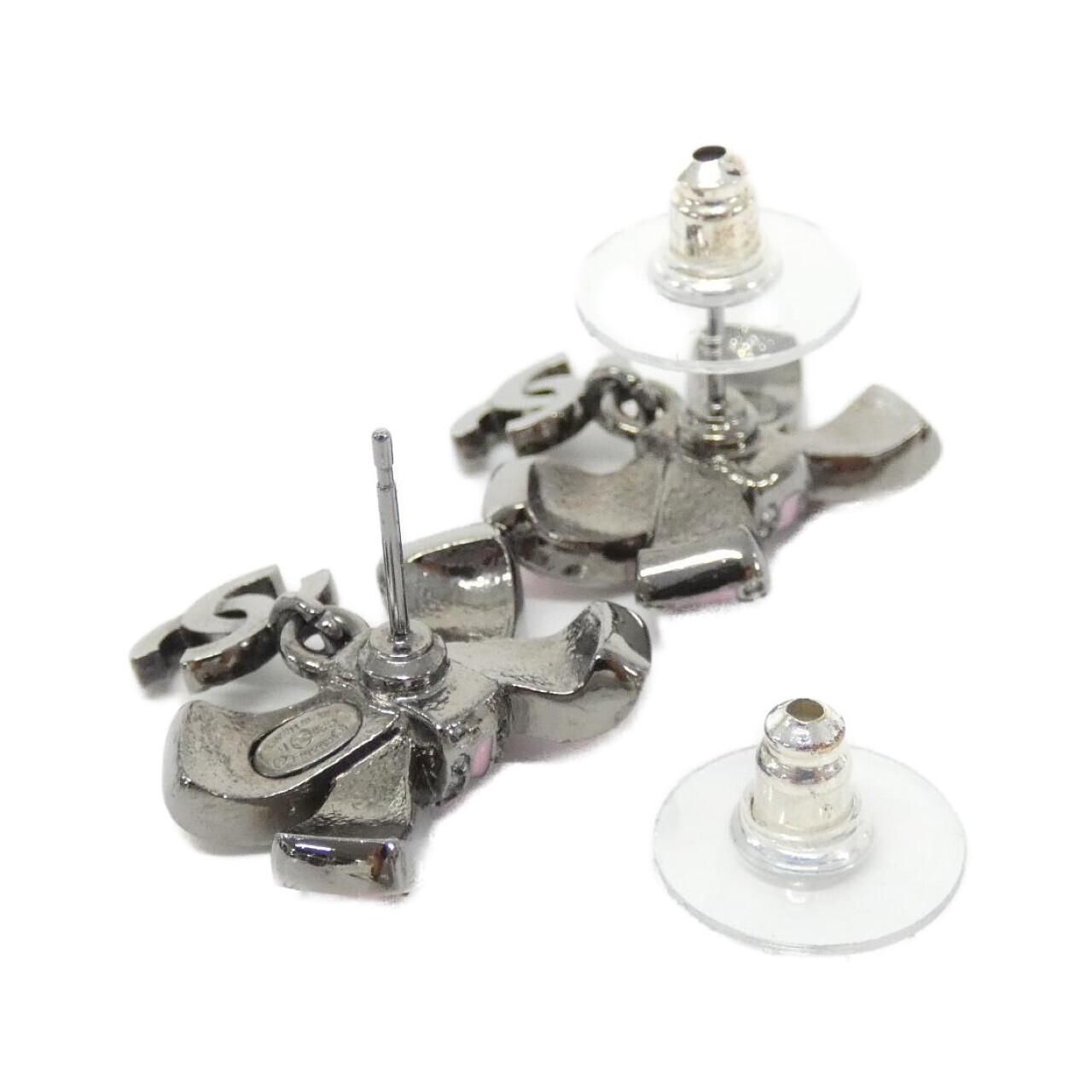 Chanel Earrings Silver — view 3