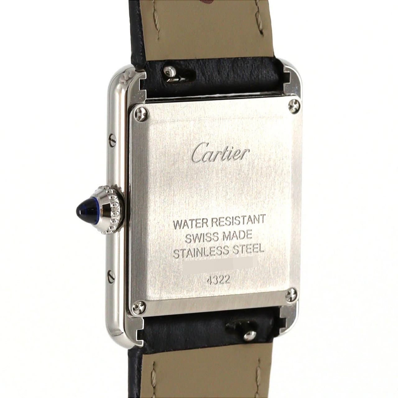 Cartier Tank Must SM SS Quartz Watch — view 3