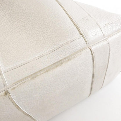 Hermes Garden Party 36 Tote Bag White Silver — view 3