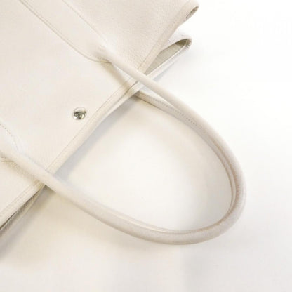Hermes Garden Party 36 Tote Bag White Silver — view 6
