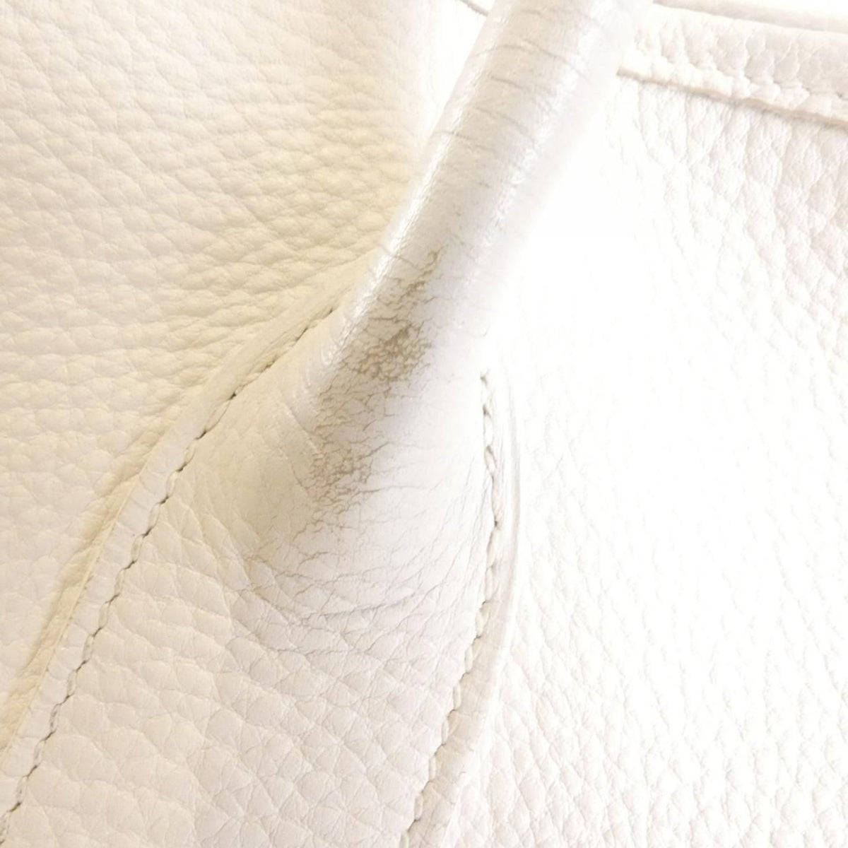 Hermes Garden Party 36 Tote Bag White Silver — view 5