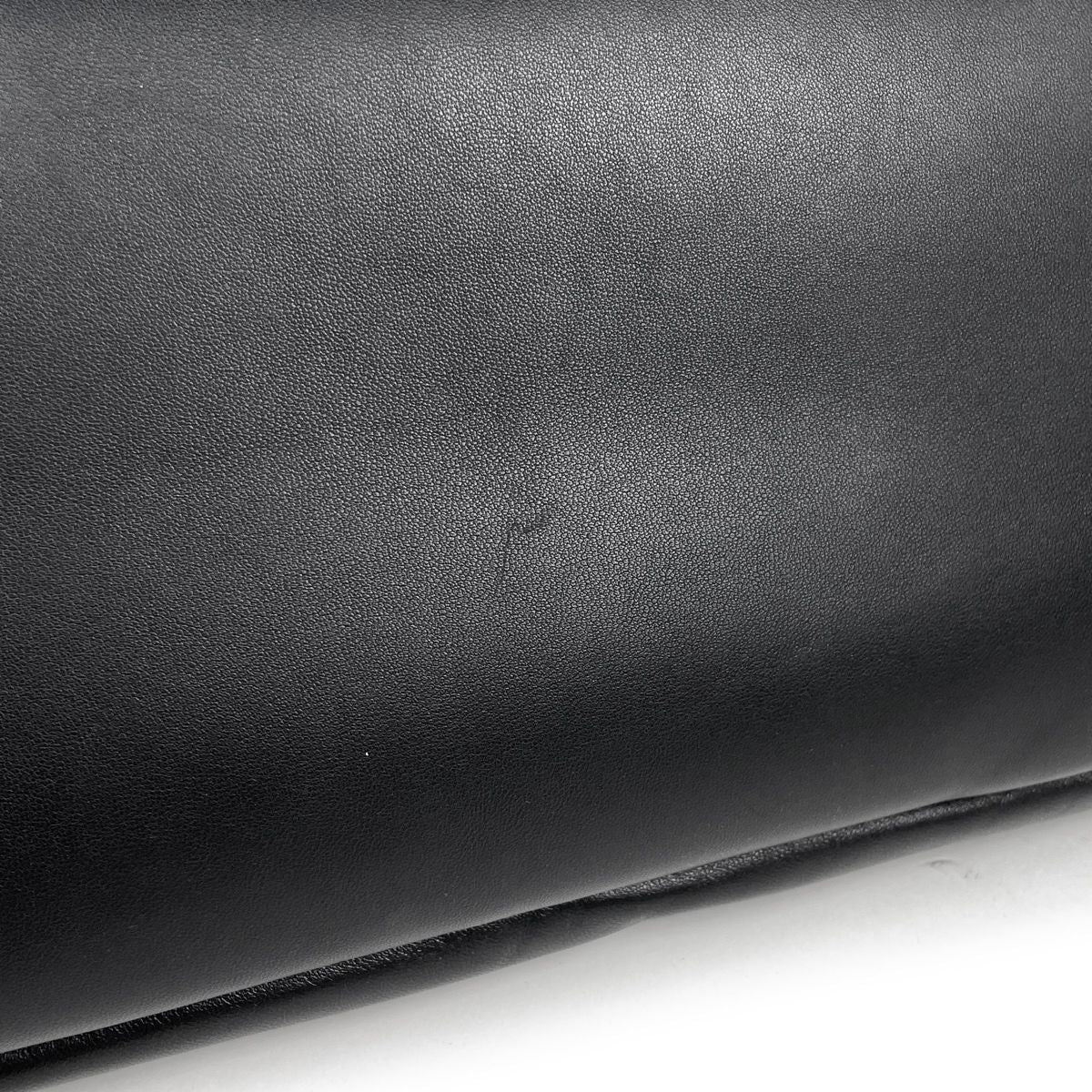 Saint Laurent Logo Tote Bag Leather Black — view 4