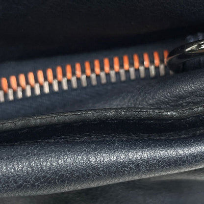 Hermes Caravan Horizontal MM 2-Way Shoulder Bag Vo Derma Navy — view 5