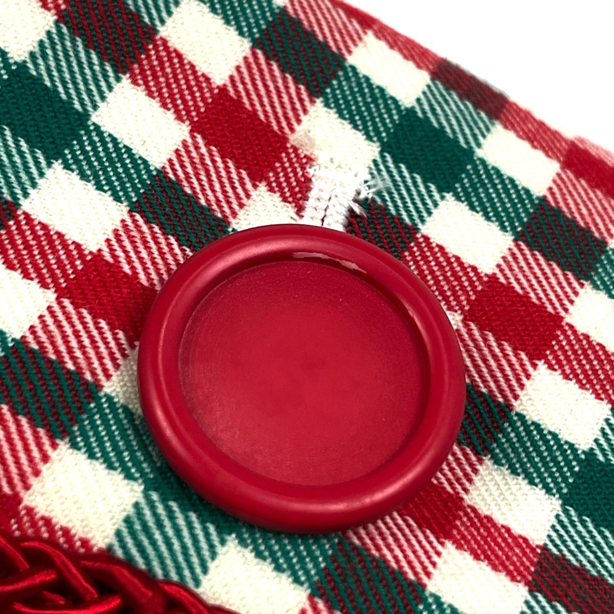 Saint Laurent Gingham Check Jacket Red Green — view 4