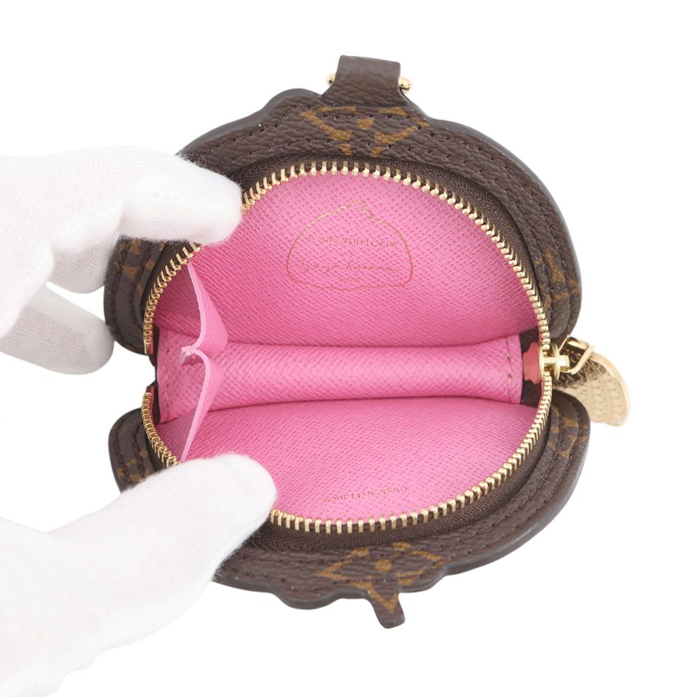 Louis Vuitton Coin Case Monogram Pumpkin LV Yk Purse Yayoi Kusama — view 4
