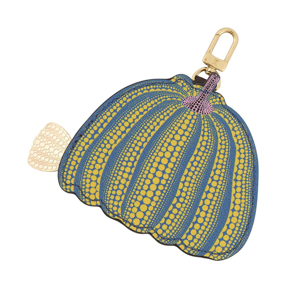 Louis Vuitton Coin Case Monogram Pumpkin LV Yk Purse Yayoi Kusama