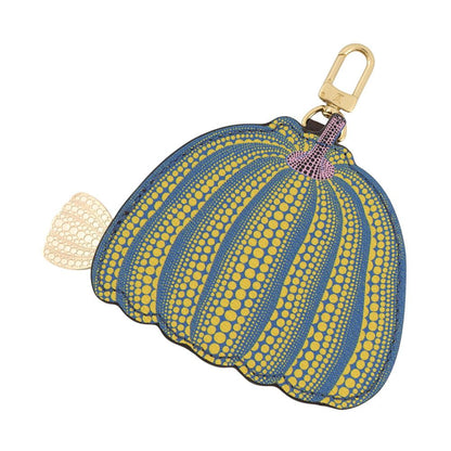 Louis Vuitton Coin Case Monogram Pumpkin LV Yk Purse Yayoi Kusama