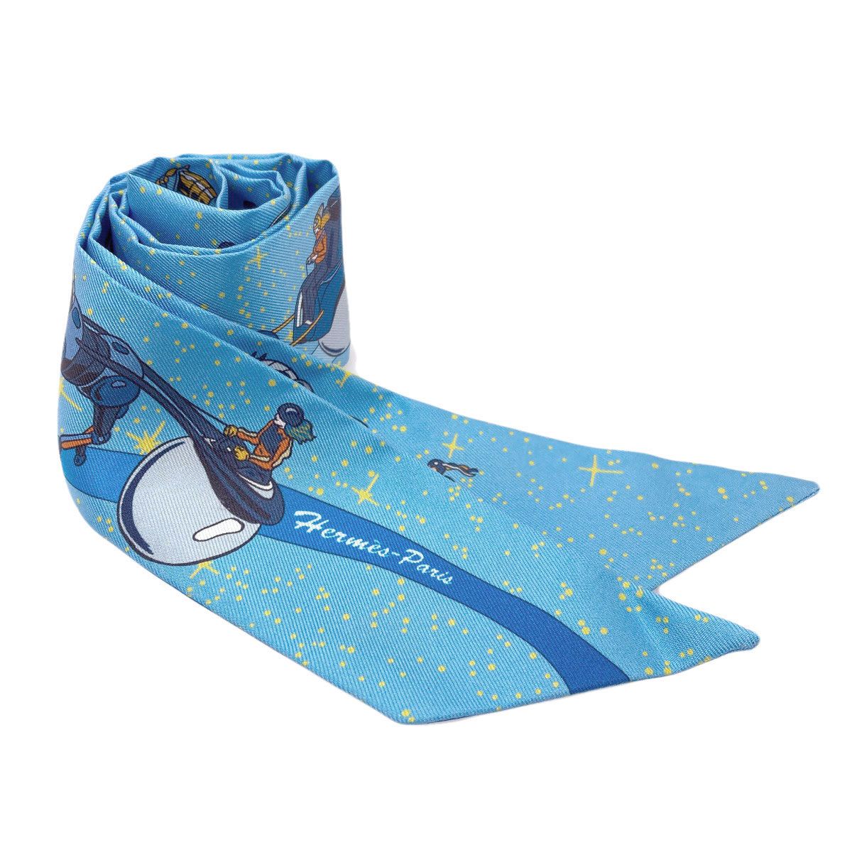 Hermes Twilly Scarf Silk