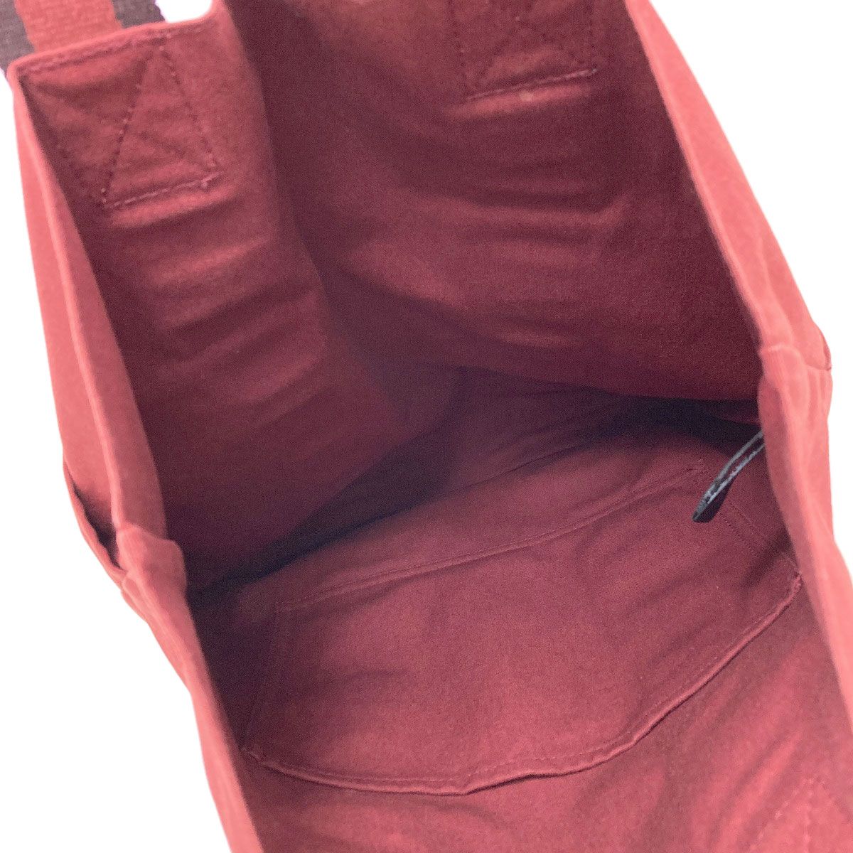 Hermes Fourre Tout Cabas Tote Bag Canvas — view 5