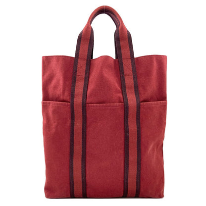 Hermes Fourre Tout Cabas Tote Bag Canvas