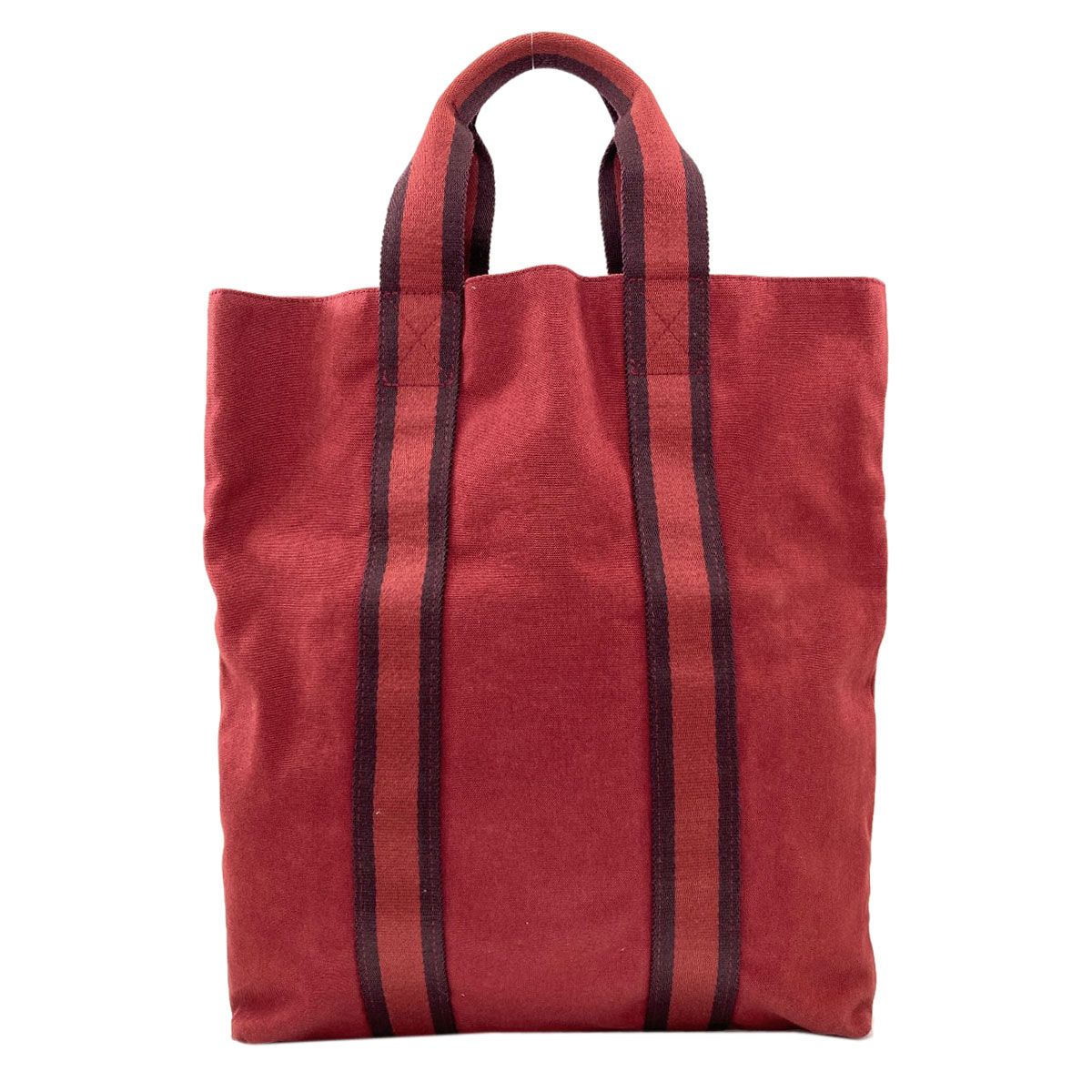 Hermes Fourre Tout Cabas Tote Bag Canvas — view 2