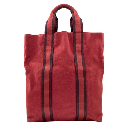Hermes Fourre Tout Cabas Tote Bag Canvas — view 2