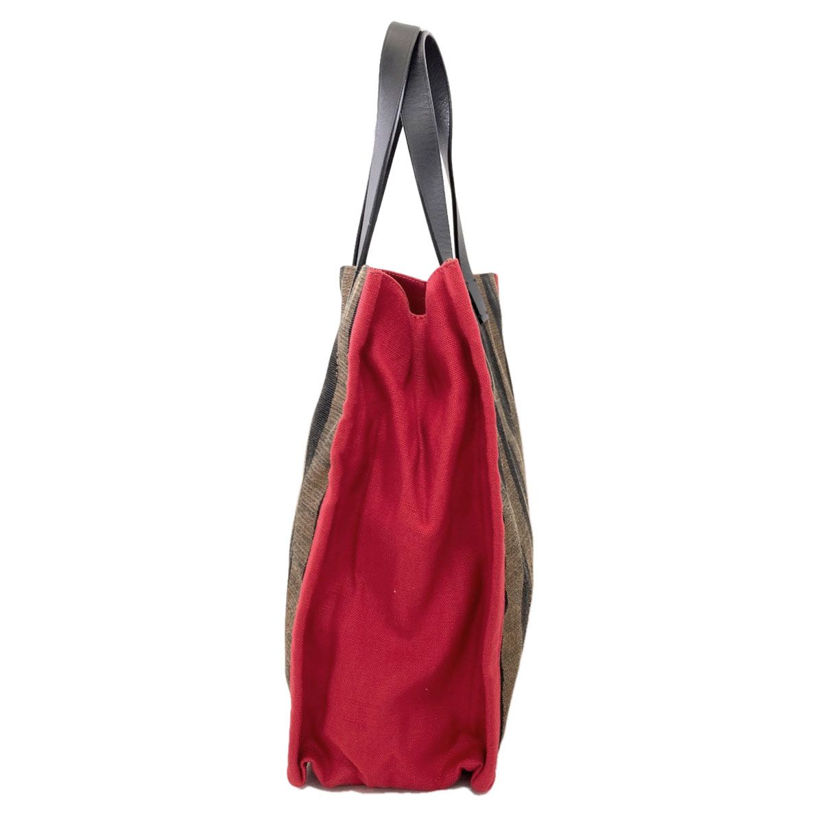 Fendi Pecan Handbag Canvas — view 3
