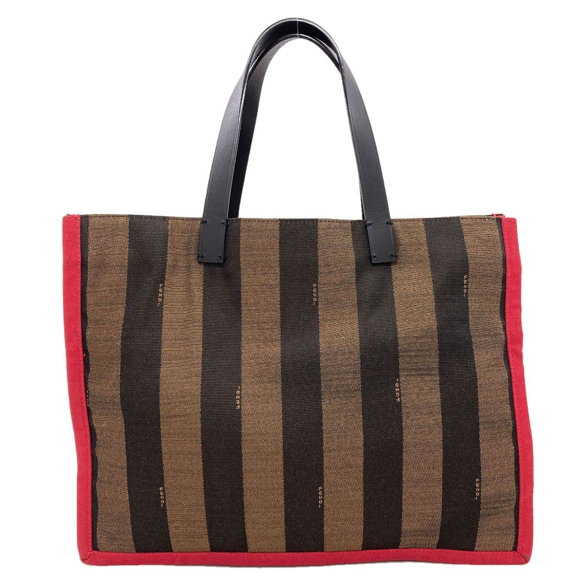 Fendi Pecan Handbag Canvas — view 2