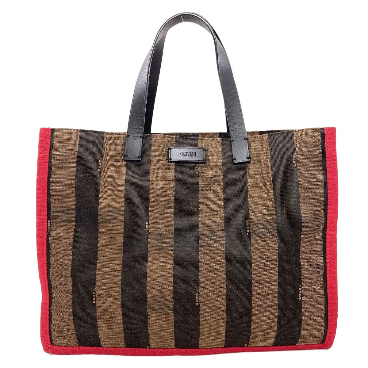 Fendi Pecan Handbag Canvas