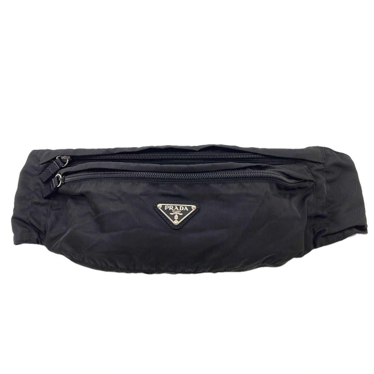 Prada Logo Hip Waist Bag Nylon