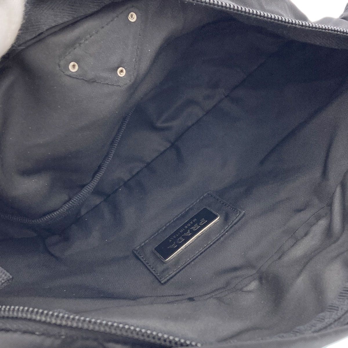 Prada Logo Hip Waist Bag Nylon — view 6