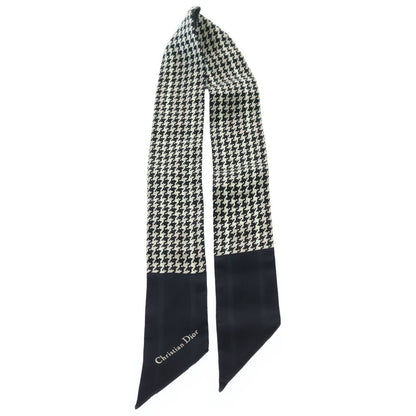 Dior Mitzah Twilly Scarf Black White — view 4