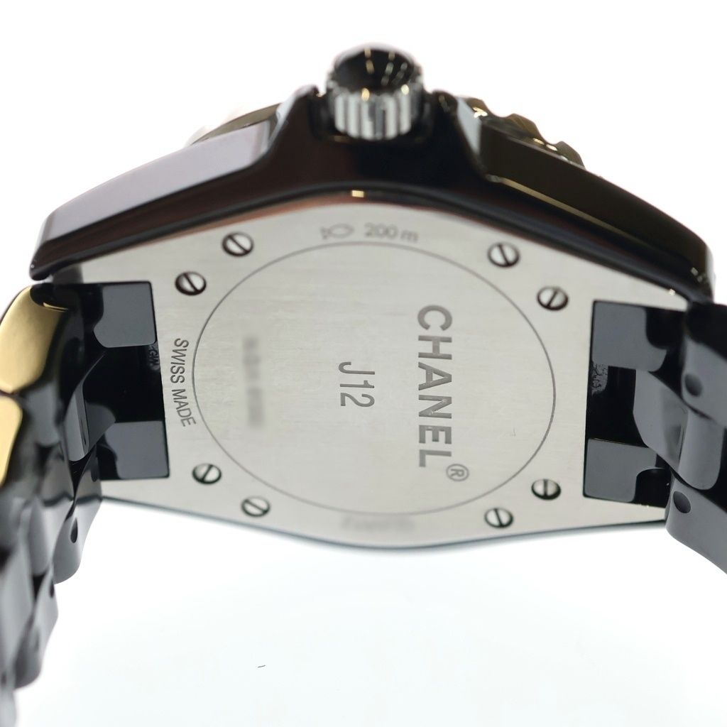 Chanel J12 SE Quartz Black Ceramic Watch Dial — view 5