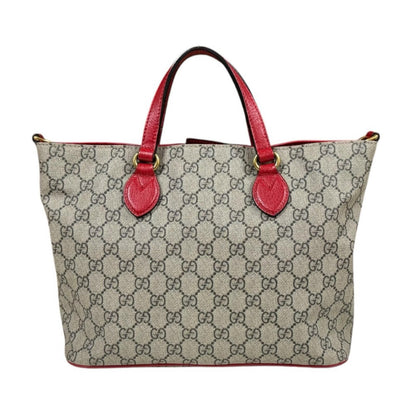 Gucci Bosco Patch GG Supreme Shoulder Bag Canvas Brown — view 3