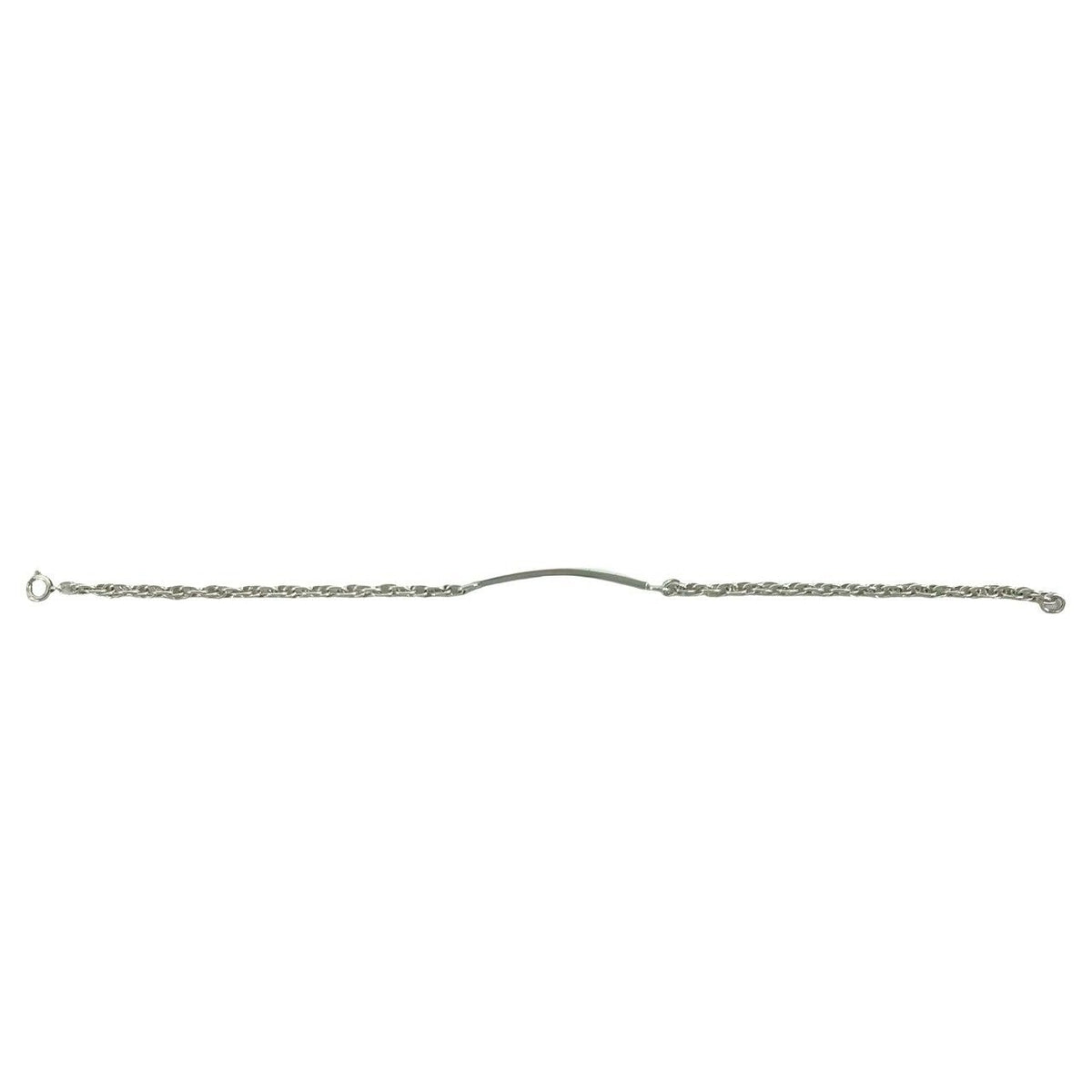 Tiffany & Co Vintage ID Bracelet 925 Sterling Silver Chain — view 6