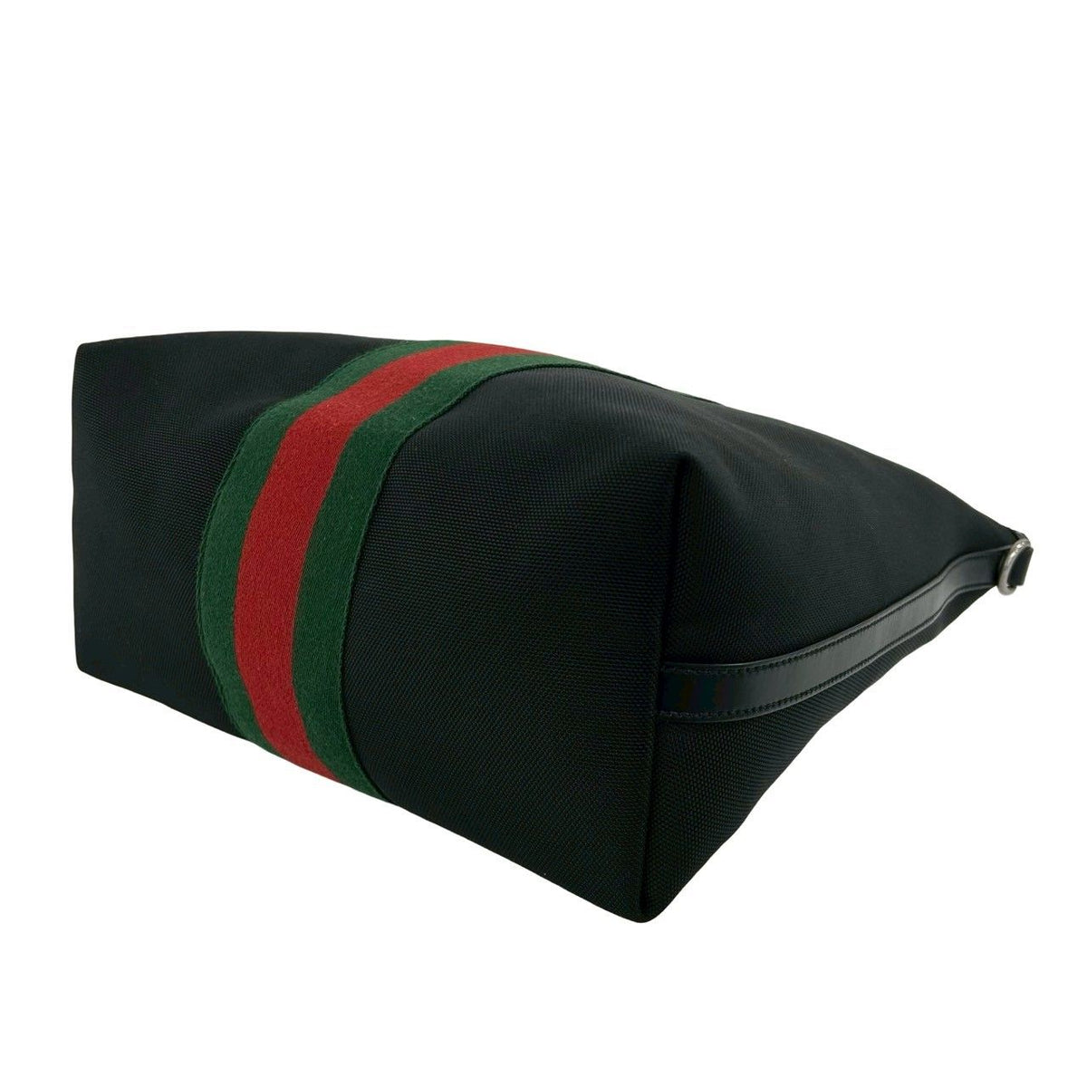 Gucci Sherry Line Canvas Leather 2-Way Shoulder Bag Business Black — view 8
