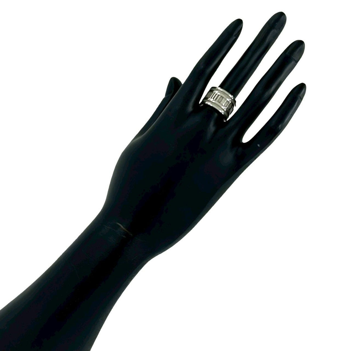 Tiffany & Co Vintage Atlas Wide Ring 925 Sterling Silver — view 2