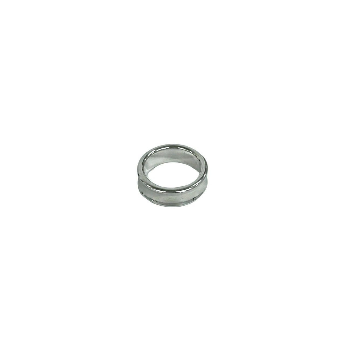 Tiffany & Co Vintage Narrow Ring Log 925 Sterling Silver — view 6
