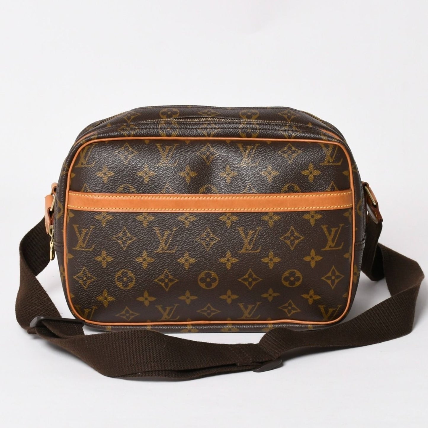 Louis Vuitton Shoulder Bag Reporter PM Monogram Canvas Brown