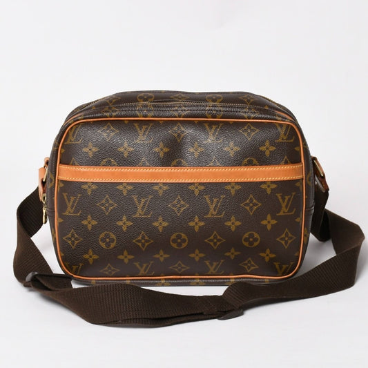 Louis Vuitton Shoulder Bag Reporter PM Monogram Canvas Brown