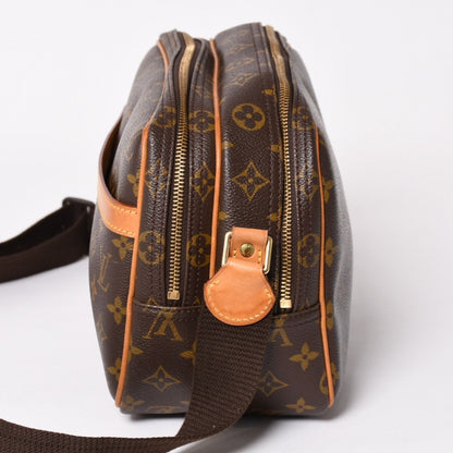 Louis Vuitton Shoulder Bag Reporter PM Monogram Canvas Brown — view 4
