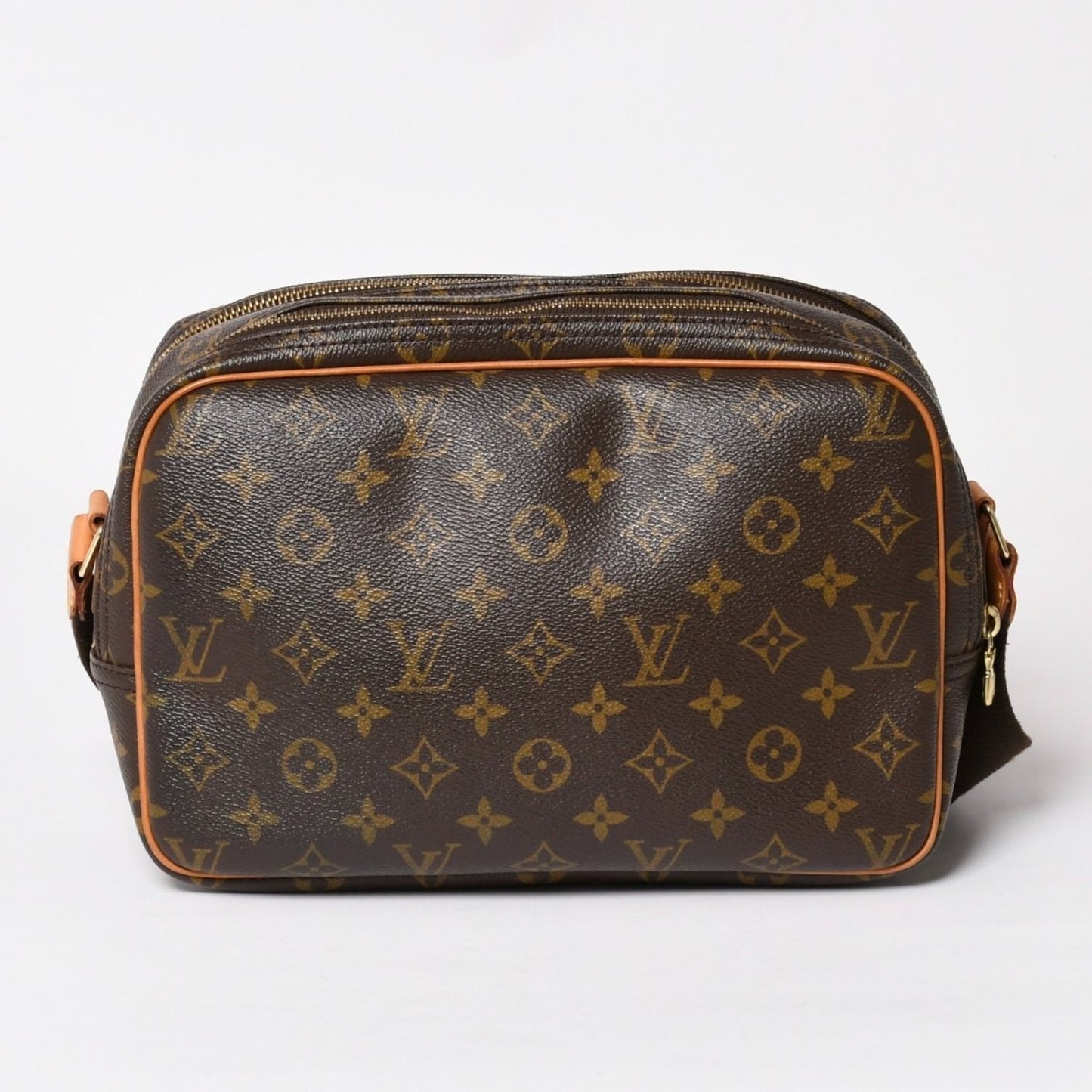 Louis Vuitton Shoulder Bag Reporter PM Monogram Canvas Brown — view 2