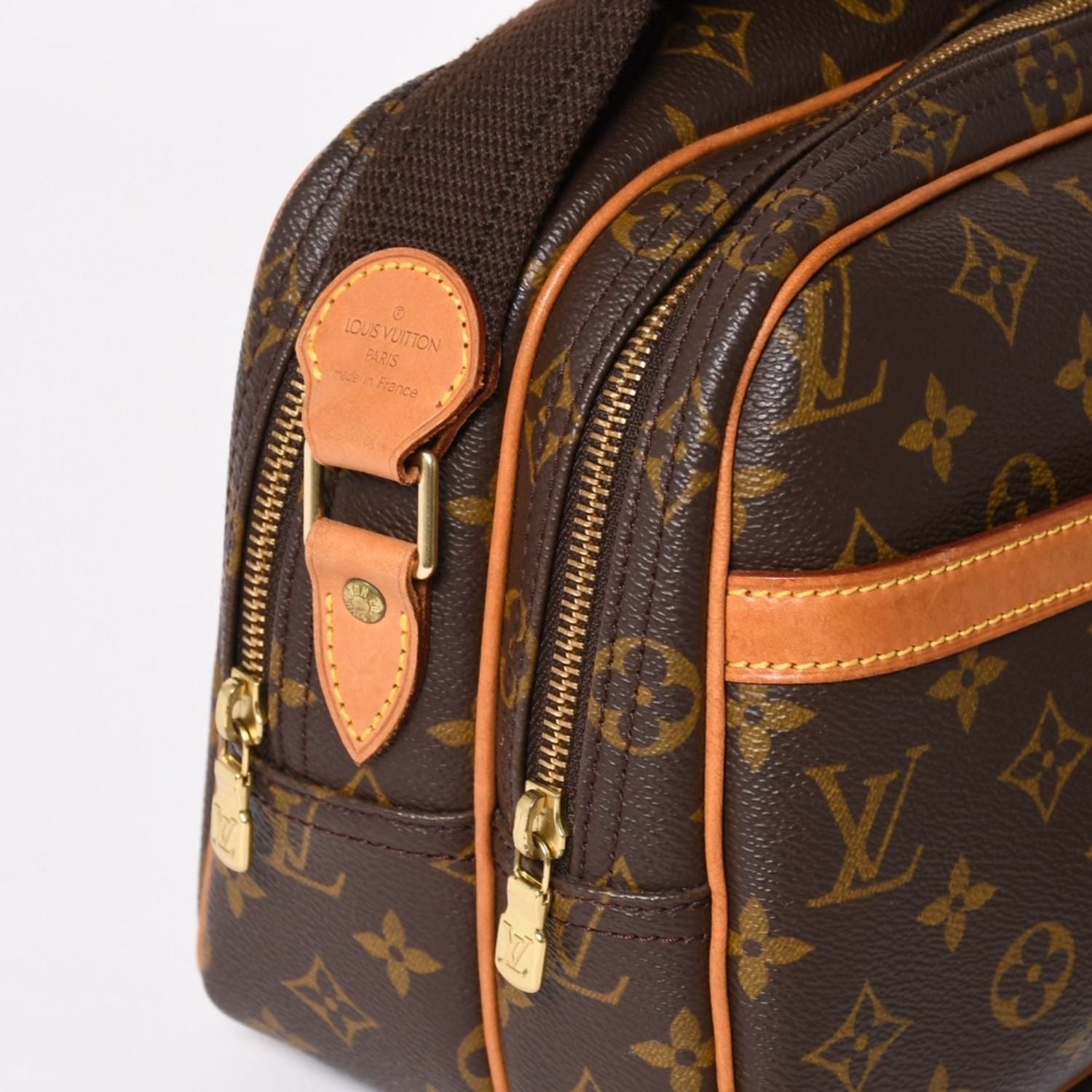 Louis Vuitton Shoulder Bag Reporter PM Monogram Canvas Brown — view 5